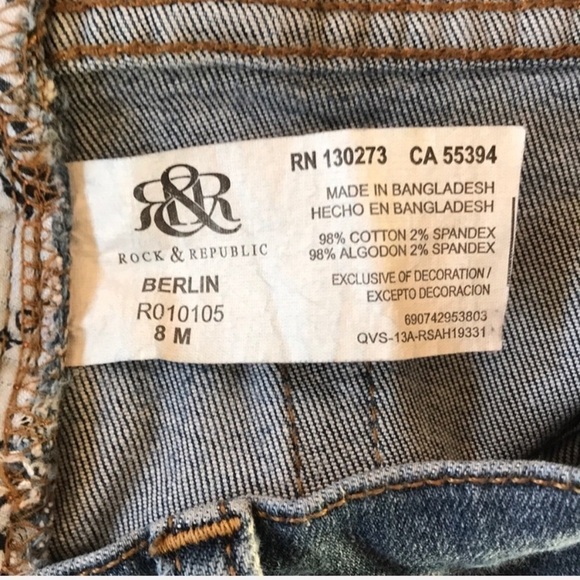 Rock & Republic Berlin Jeans - Picture 5 of 5